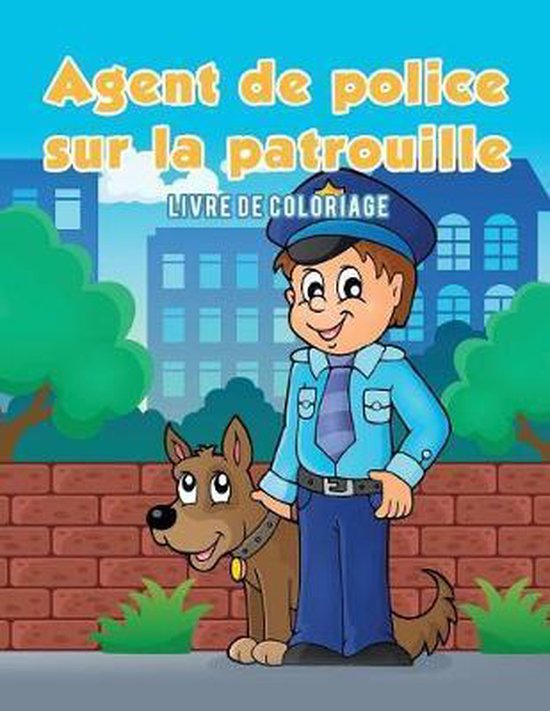 Agent de police sur la patrouille - cover
