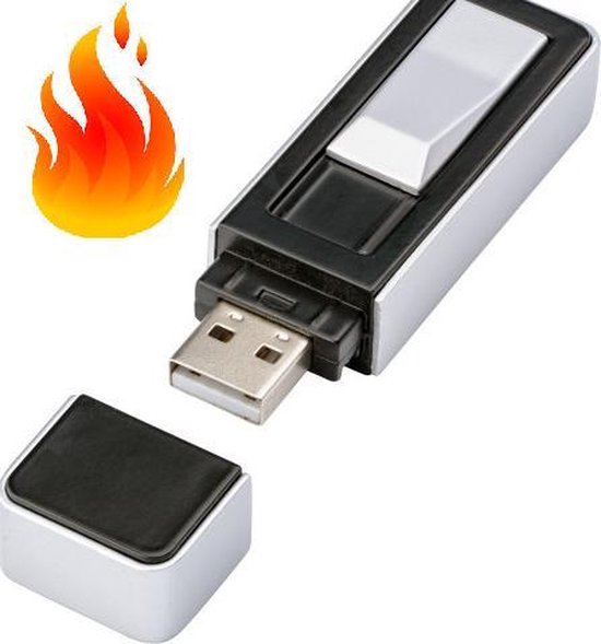 Oplaadbare Aansteker Met USB Aansluiting - Elektrische / Elektronische  Stormaansteker | bol.com