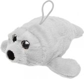 Lg-imports Knuffelzeehond 28 Cm Wit