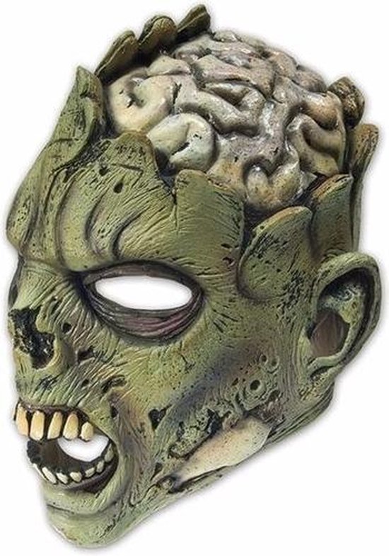 Halloween masker zombie brain | bol.com