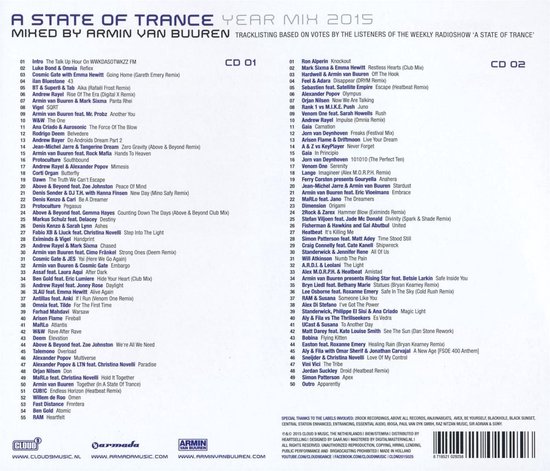 Armin Van Buuren & Various Artists - A State Of Trance Yearmix 2015