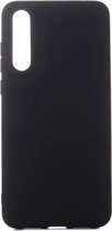 Huawei P20 - hoes, cover, case - TPU - Zwart