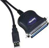 Hama USB Printer Converter USB 1.1 Zwart