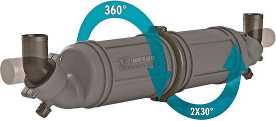 Foto: Vetus waterlock geluiddemper type nlph50
