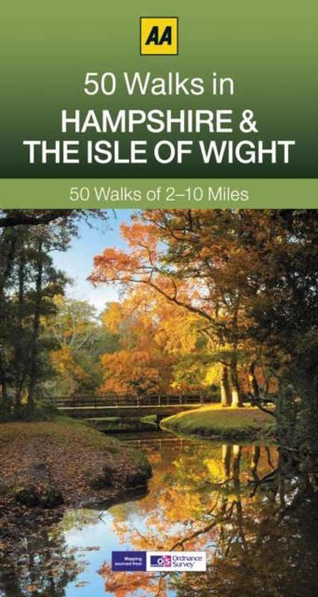 50 Walks in Hampshire & Isle of Wight - cover