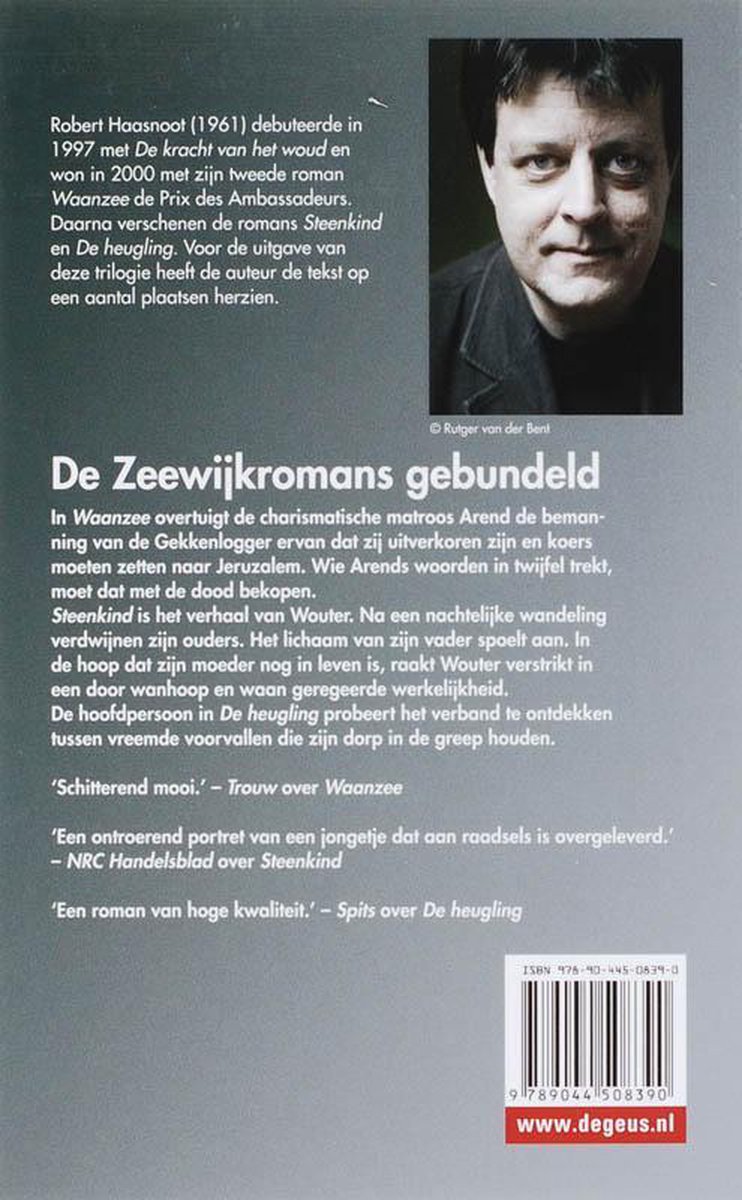 Zeewijk / Druk Heruitgave - back cover