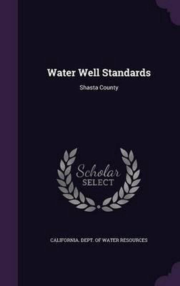 Water Well Standards van