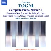 Aldo Orvieto - Togni: Complete Piano Music, Vol. 4 (CD)