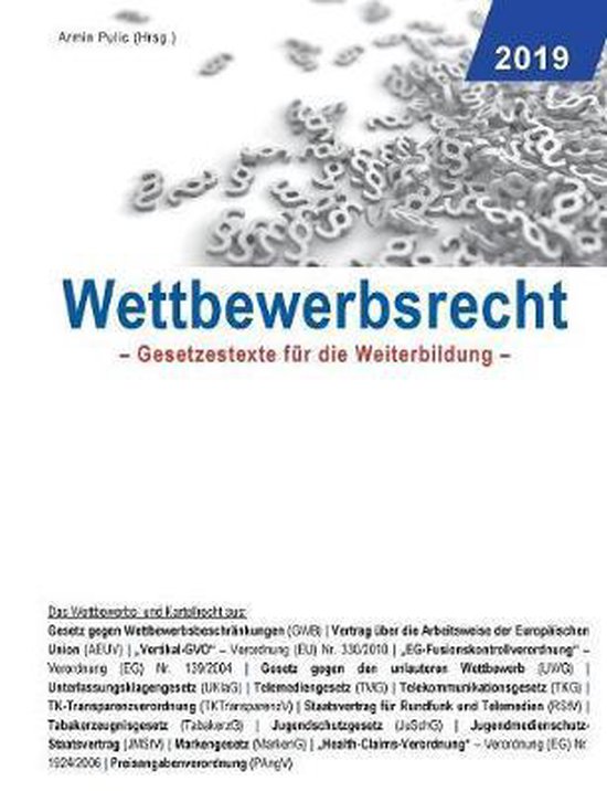 Wettbewerbsrecht 2019 - cover