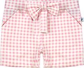 Ducky Beau - Baby Korte Broek - Pink Check - Maat 62