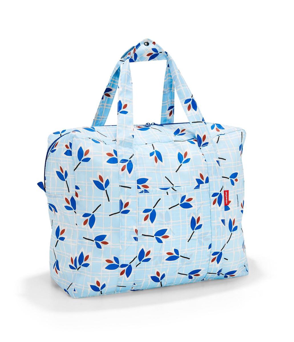 reisenthel Mini Maxi Travel Bag Drak Blue-opvouwbare reistas, praktisch en compact, zeer licht en duurzaam, Signature Navy, Eén maat, Sport