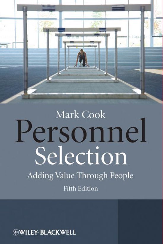 Personnel Selection 5E - Adding Value Through People - cover