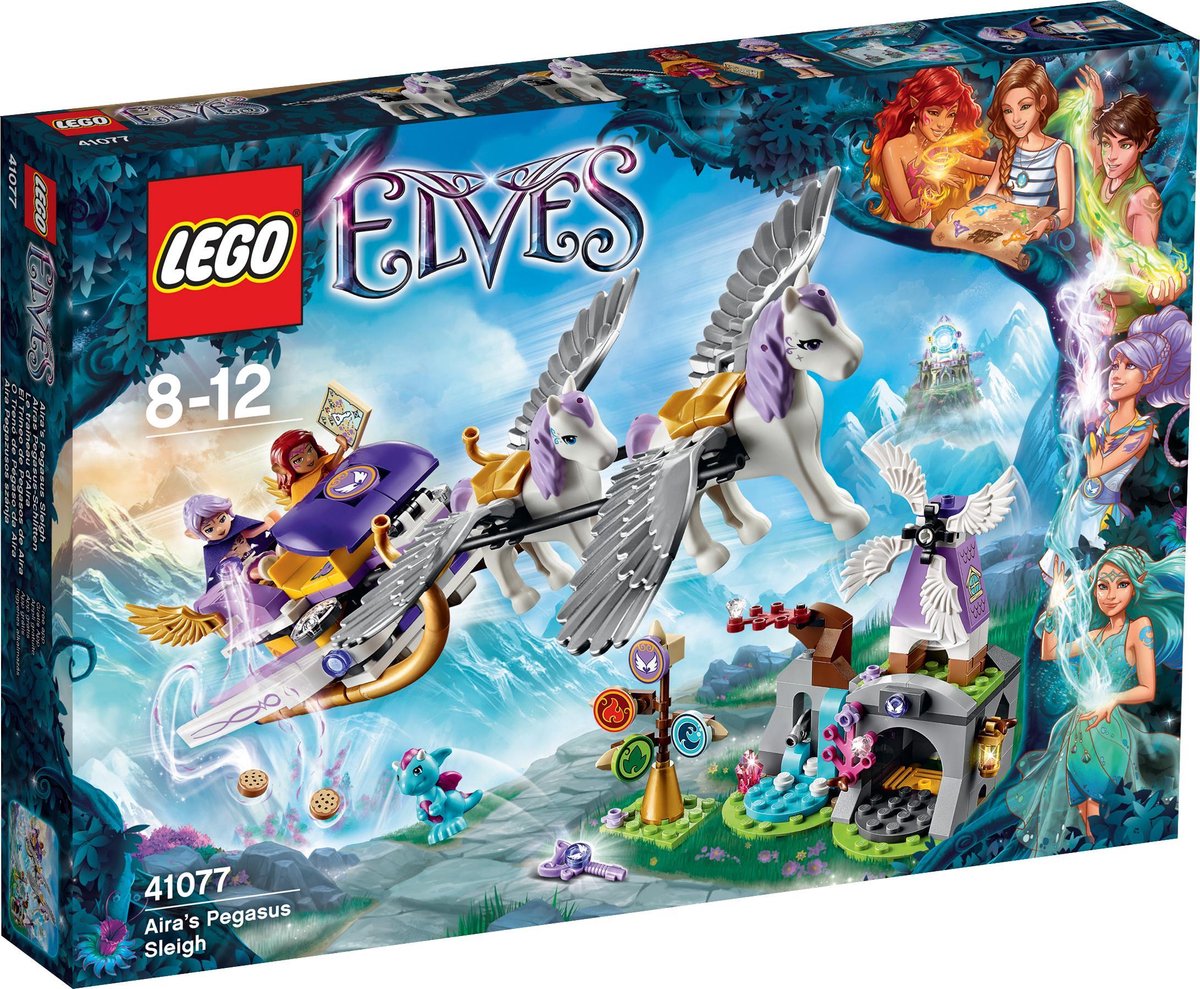 LEGO Elves Aira�s Pegasus Slee - 41077 | bol.com