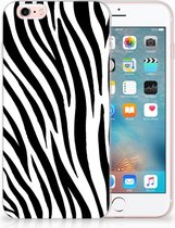Back case Geschikt voor iPhone 6 | 6S Design Zebra