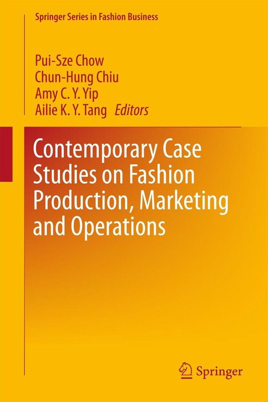 Springer Series in Fashion Business - Contemporary Case Stud ... - cover