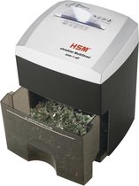 HSM MultiShred Particle-cut shredding 61dB 130mm Zwart, Zilver papiervernietiger