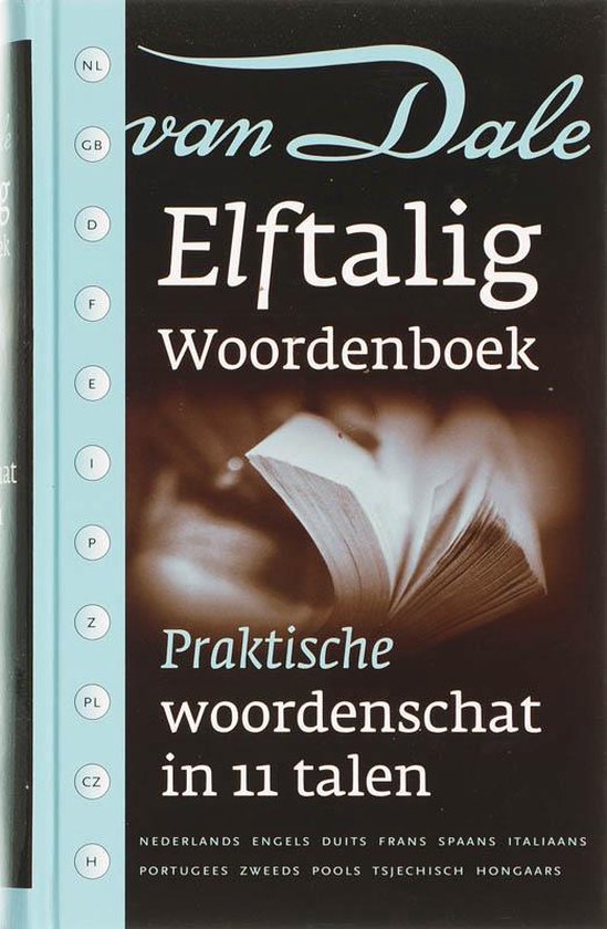 Cover van het boek 'Praktische woordenschat in 11 talen'