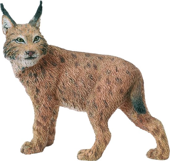 meesterwerk Heerlijk tabak Collecta Wilde dieren lynx 7.3 x 6.3 cm | bol.com