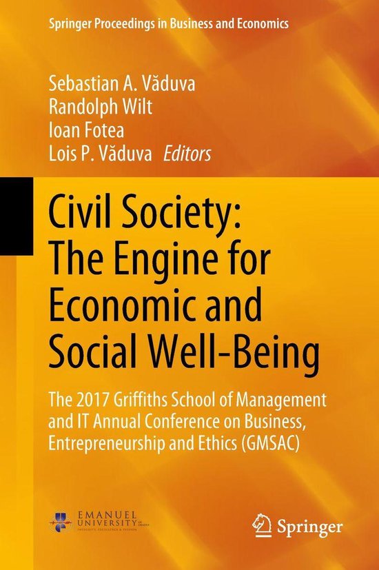 Springer Proceedings in Business and Economics - Civil Socie ... - cover