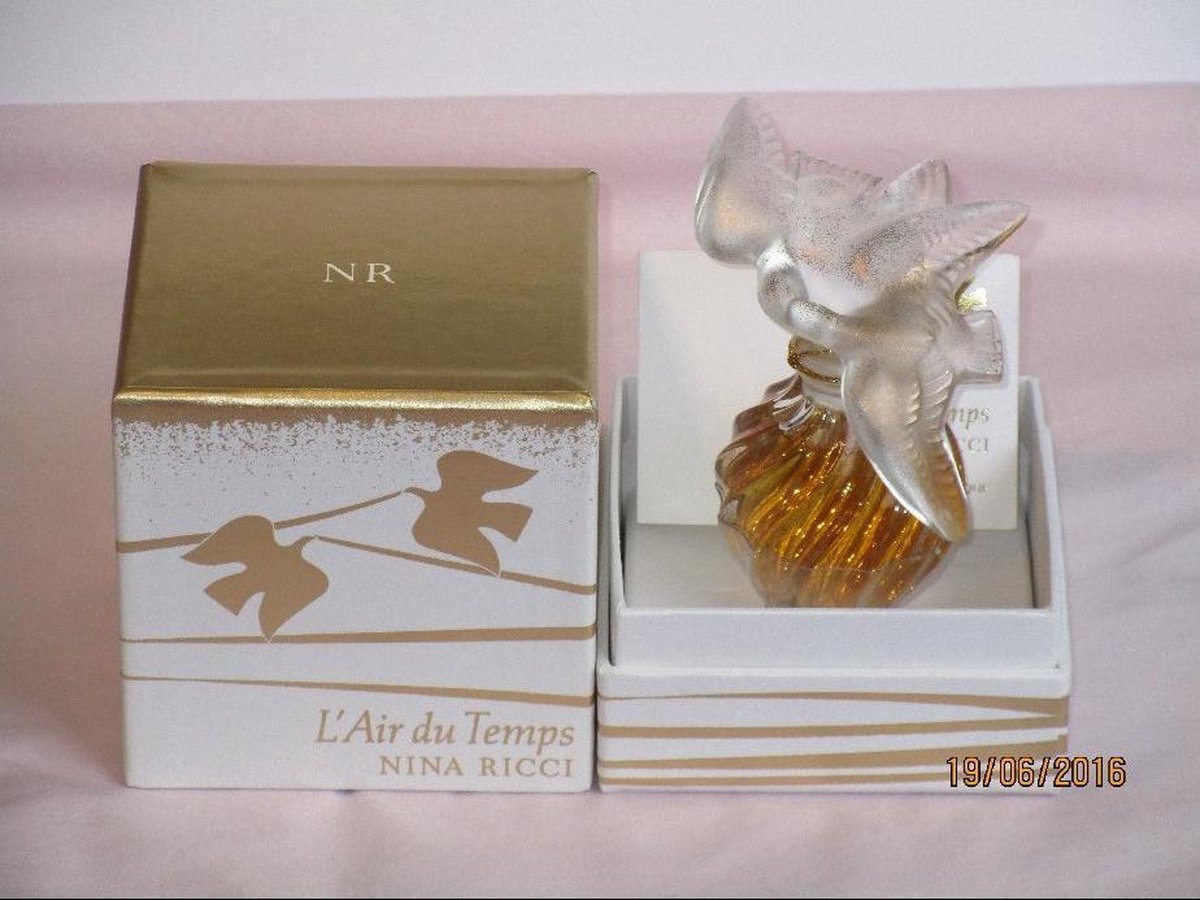Nina Ricci - L'air de Temps parfum Flacon edition Limitee Cristal Lalique 15ml