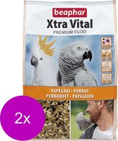 Beaphar Xtra Vital Papegaai - 2 St à 2,5 kg - Papegaaienvoer