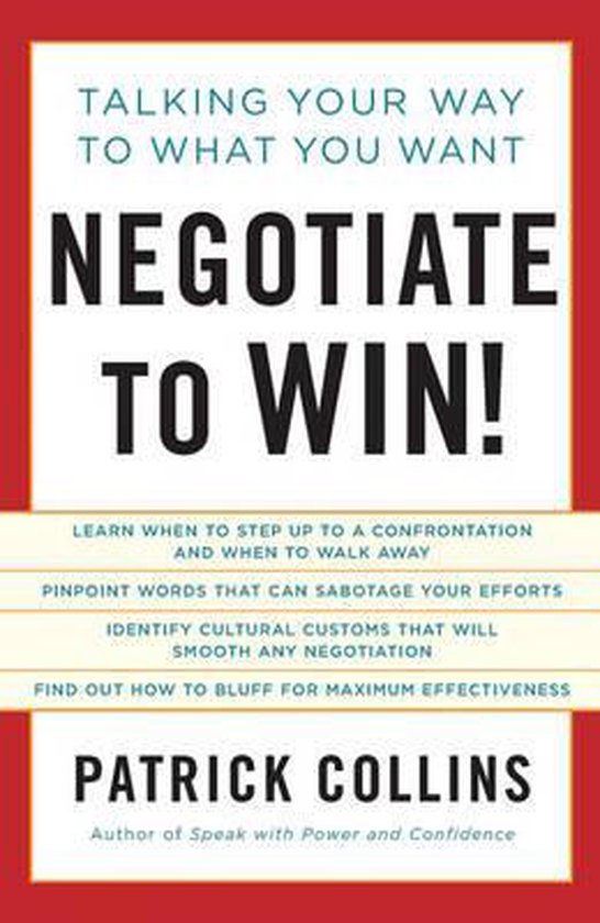 Negotiate to Win! - cover