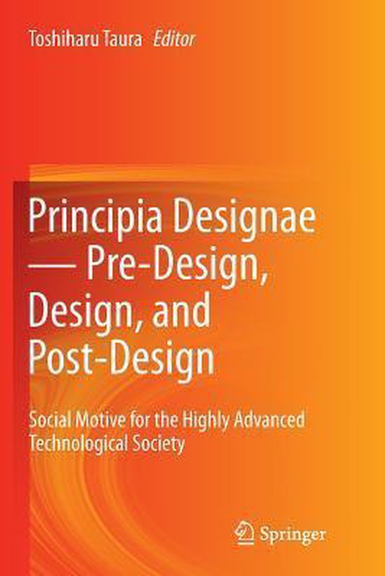 Principia Designae - Pre-design, Design, and Post-design - cover