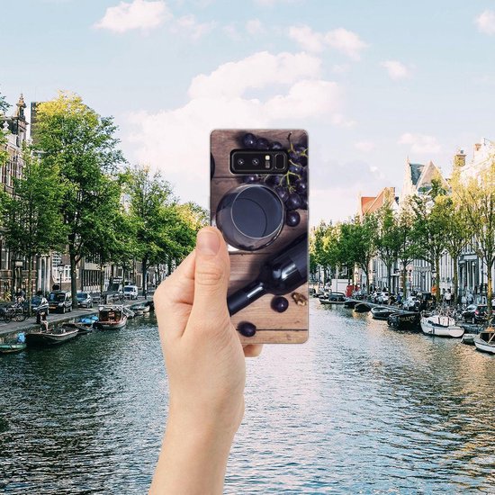 Samsung Galaxy Note 8 Siliconen Case Wijn