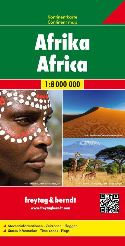 Afrika Kontinentkarte 1 8 000 000 - cover