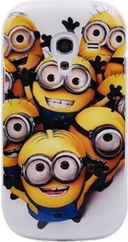 stopcontact Weigering maag Samsung Galaxy S3 Mini - Minion grote groep hoesje/case/cover Minions |  bol.com