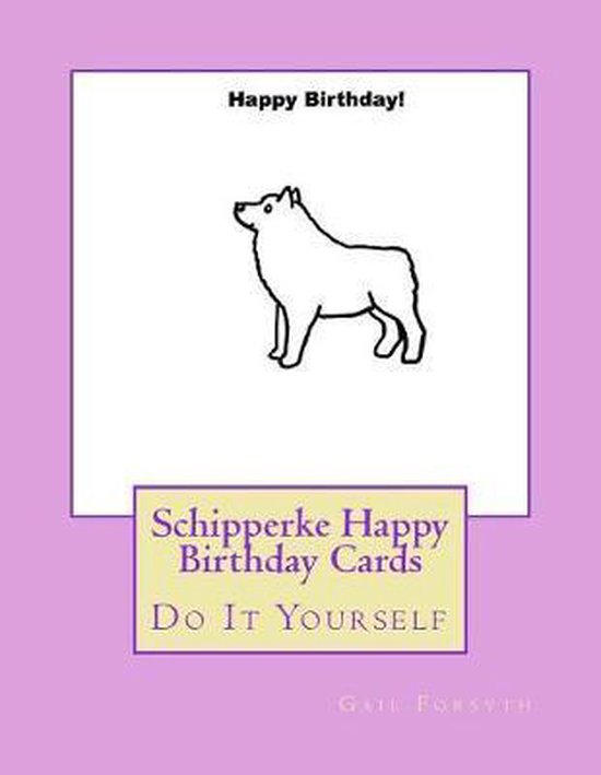 Schipperke Happy Birthday Cards
