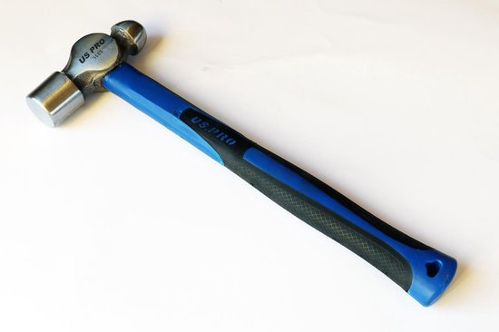 Marteau à Percussion à Bille Lpitoy - Manche En Bois, Tête Acier Carbone, 25,7 Cm, Outil Bijoutier - 8