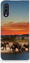 Étui pour téléphone portable Samsung Galaxy A70 Design Elephants