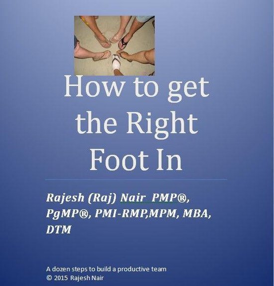 How to get the Right Foot In - cover