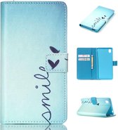 iCarer Smile print wallet case hoesje Sony Xperia Z5