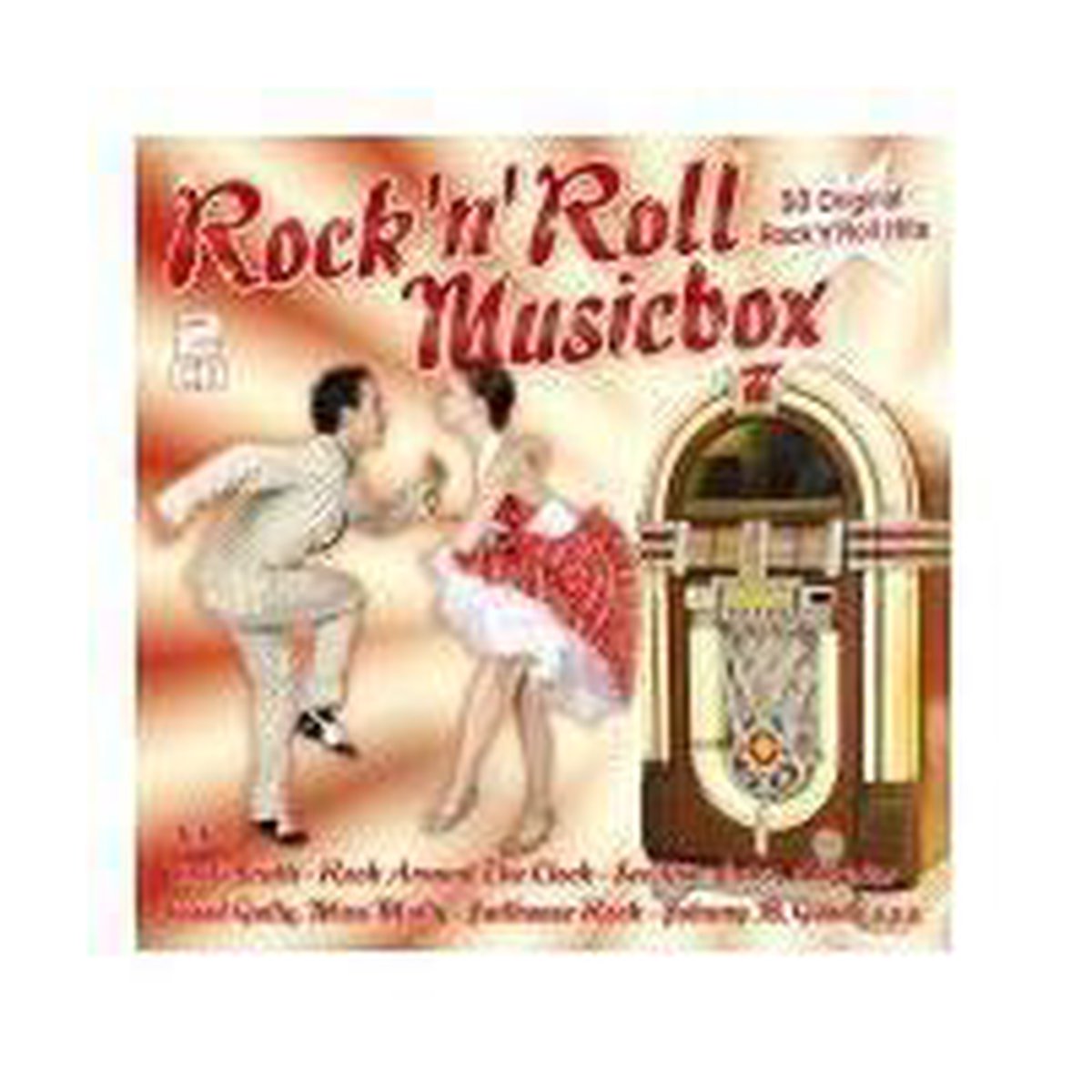Rock'N'Roll Musicbox 50 Original Hits, Various CD (album