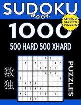 Sudoku Book 1,000 Puzzles, 500 Hard and 500 Extra Hard