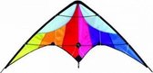 Delta stunt vlieger regenboog 130 x 60 cm