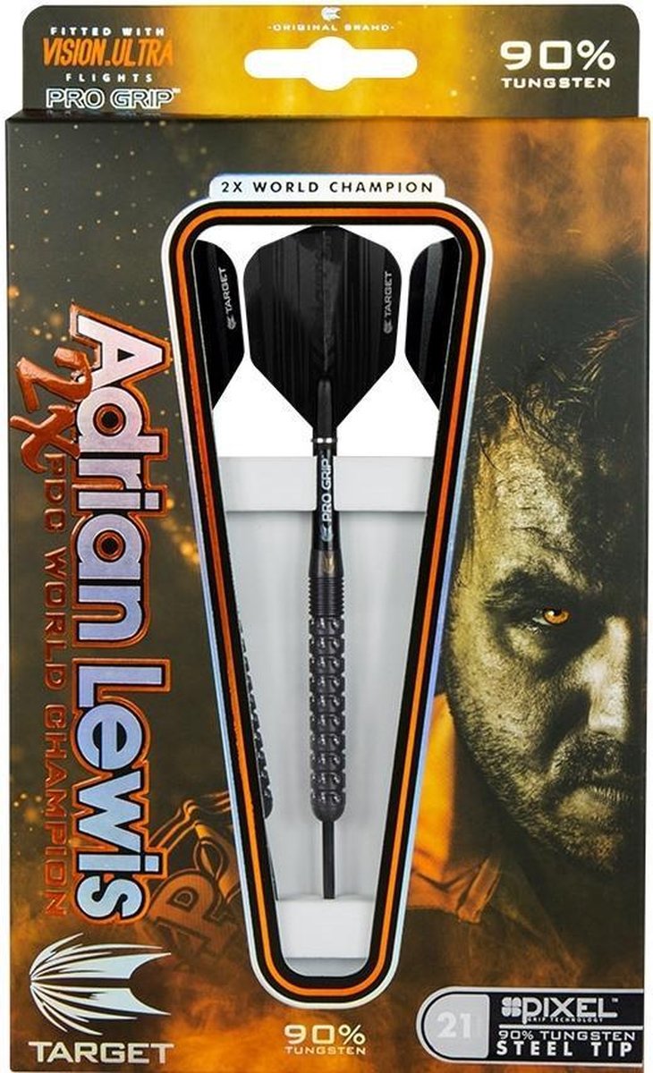 Adrian Lewis Pixel Grip - 90% Tungsten - 21 gram | bol