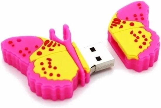 Clé USB Butterfly 32 Go - 1 an de garantie - Puce de classe A