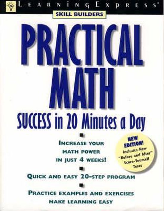 Practical Math Success in 20 Minutes a Day 9781576851296 Judith