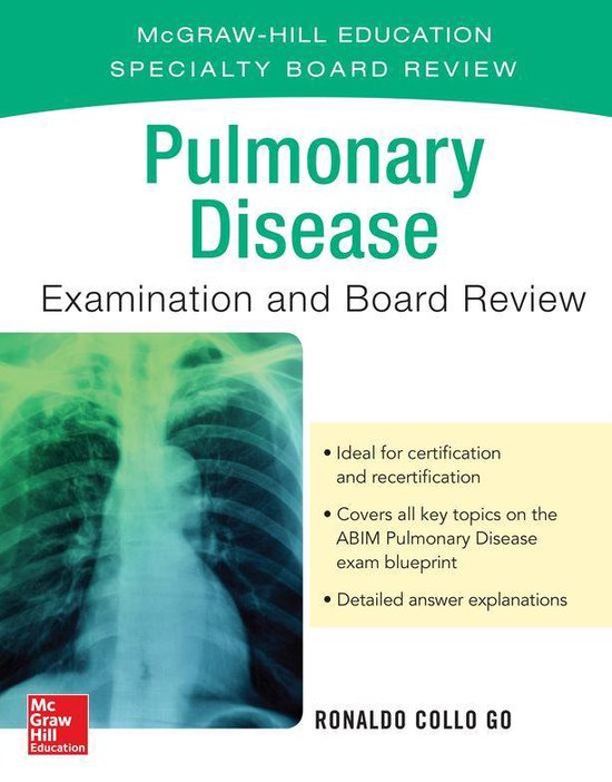 Pulmonary Disease Examination and Board Review - cover