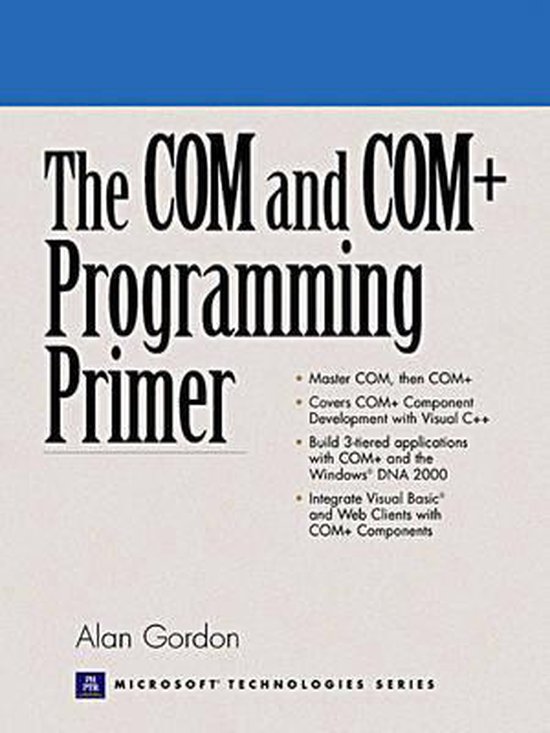 The Com and Com+ Programming Primer - cover