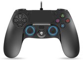 Spirit of Gamer Game Controller – Geschikt Voor PS4/PS3/PC – Controller Bedraad – 16 Knoppen – Dubbele Triggers – Ergonomische Design – Zwart/Blauw