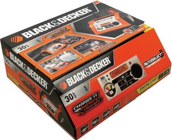 bol.com | BLACK+DECKER Acculader 30A - Acculader voor de Auto