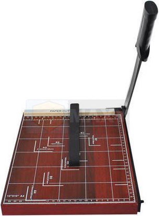 Papiersnijder A4/B5/A5/B6/B7, voor maximaal 10 vellen A4-B7 (80 g/m²
