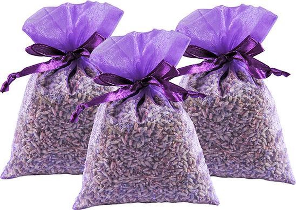 Lavendel geurzakje 20g - organza (3 stuks)