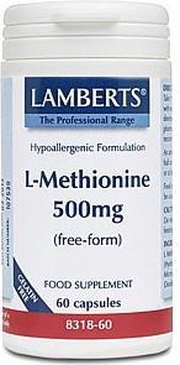 Goedkoopste Lamberts L Methionine 500 8318