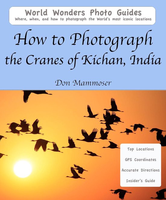 How to Photograph the Cranes of Kichan, India - cover