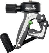 Takeway R1 Universeel Zwart, Wit tripod